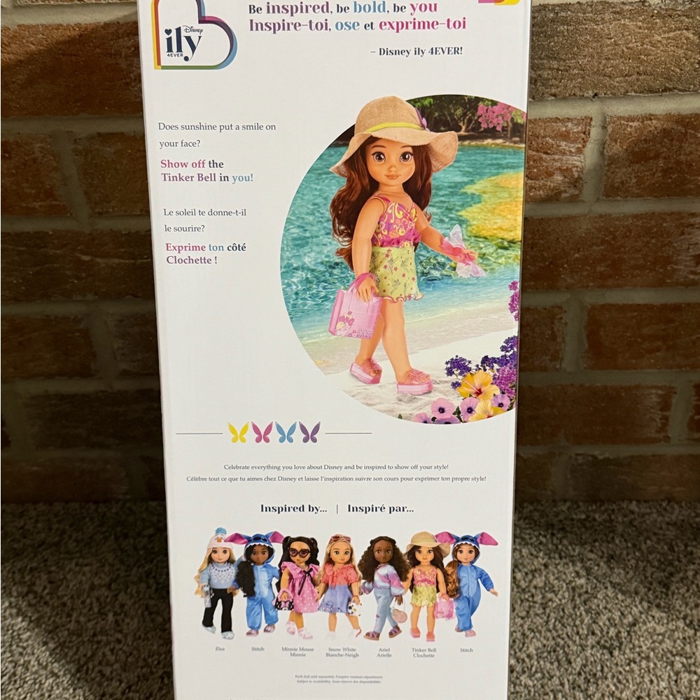 NEW DISNEY ily 4ever tinker bell Fashion Doll VHTF 18” - Picture 5 of 6